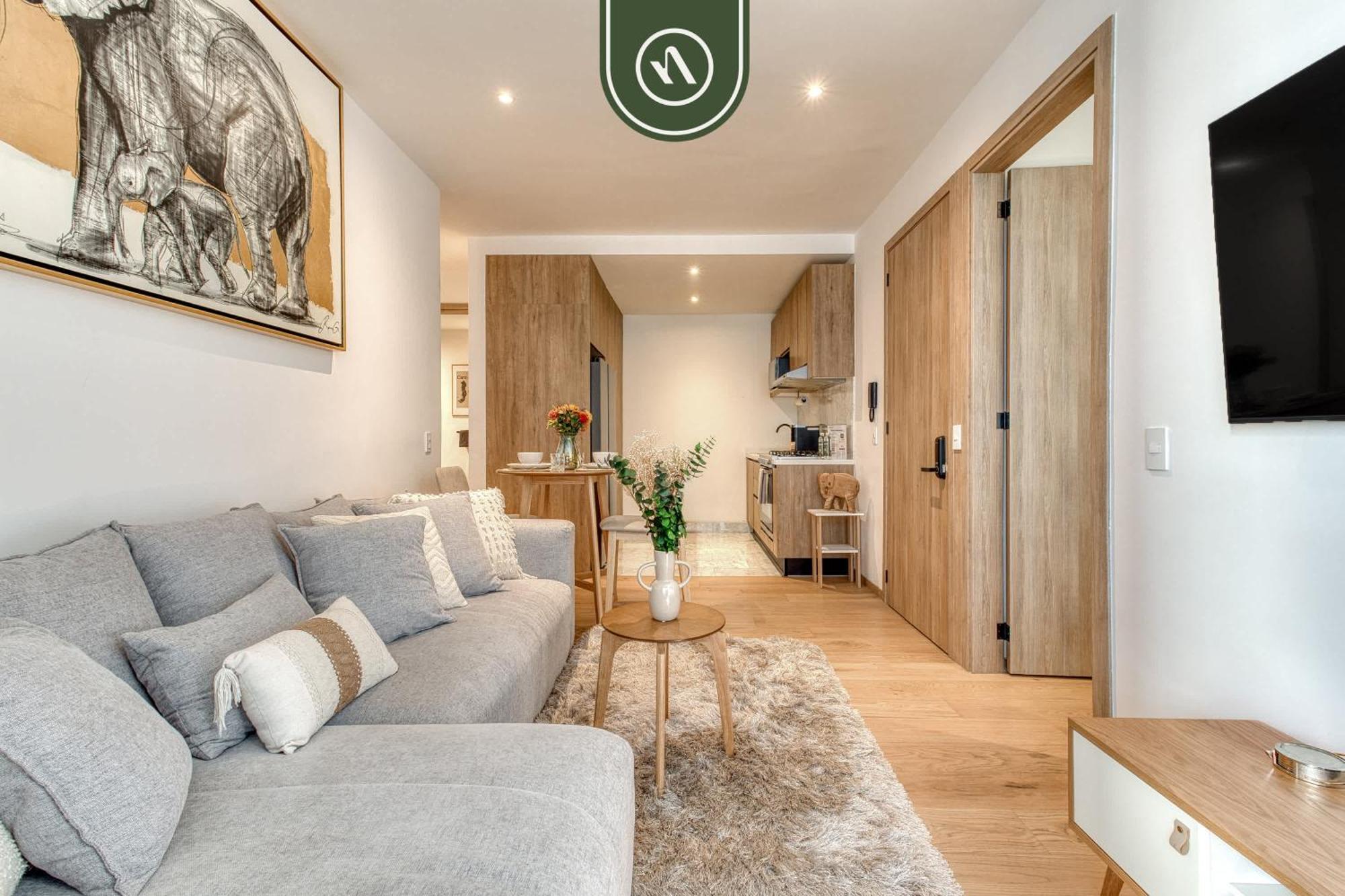 Centric 2 Bedroom - Gym - Open Air Cinema * Mexico City