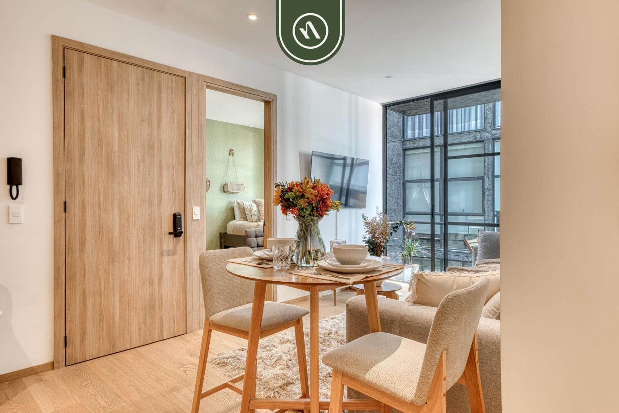 Centric 2 Bedroom - Gym - Open Air Cinema Apartment Mexico City