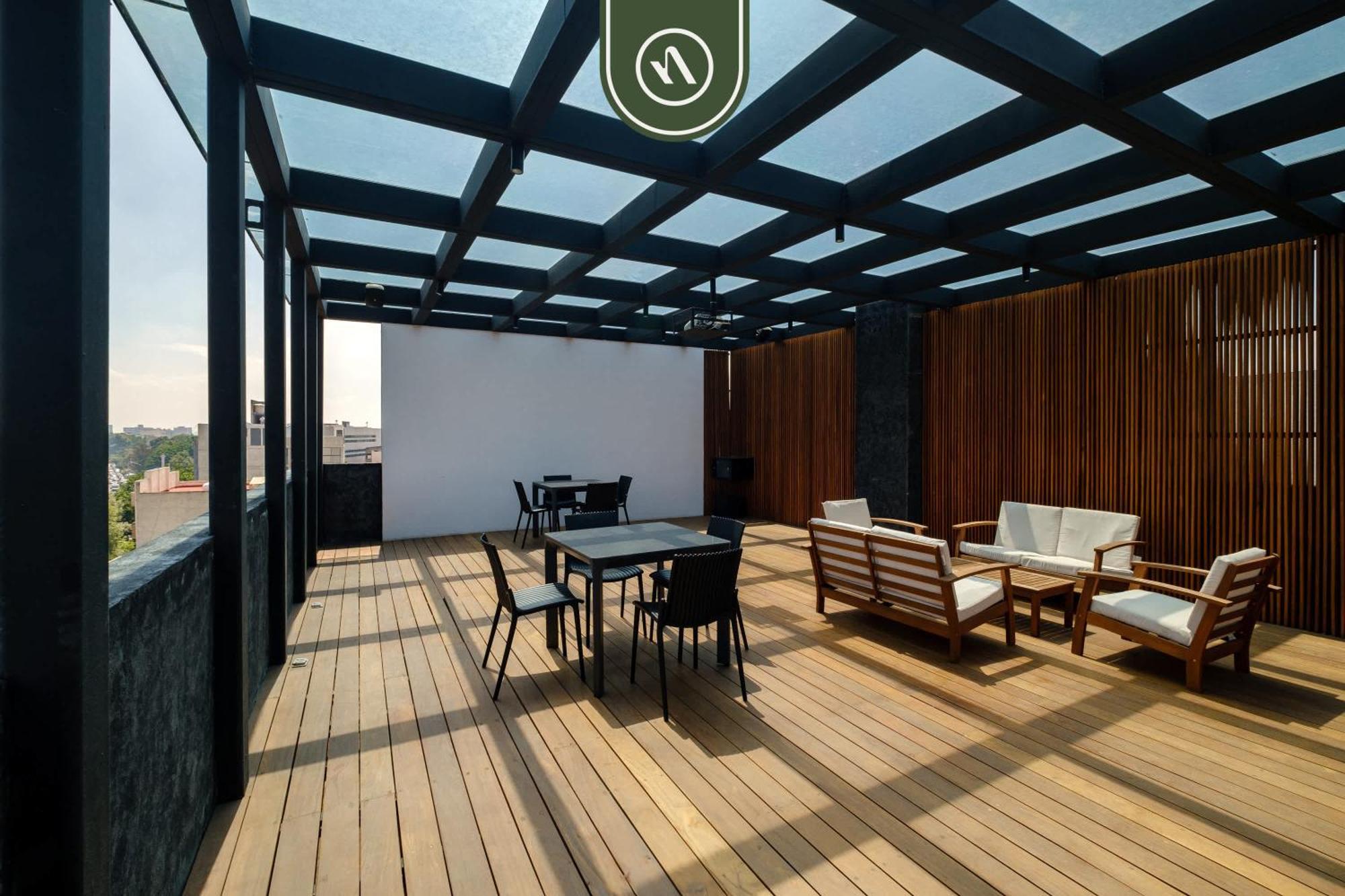 Apartment Centric 2 Bedroom - Gym - Open Air Cinema Mexico City